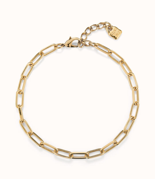 18K gold-plated chain with links
