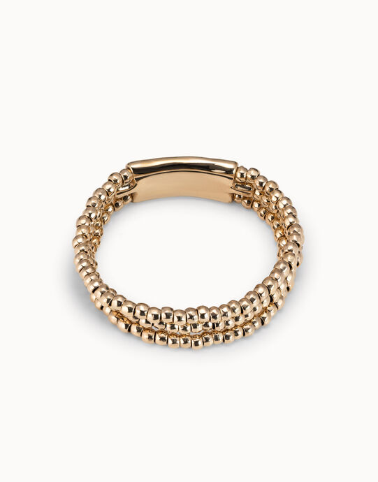 Bracelet Heavy Metal, Golden, large