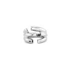 Anillo ba&ntilde;ado en plata de ley