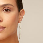 Drop eearrings with the iconic UNOde50 nail