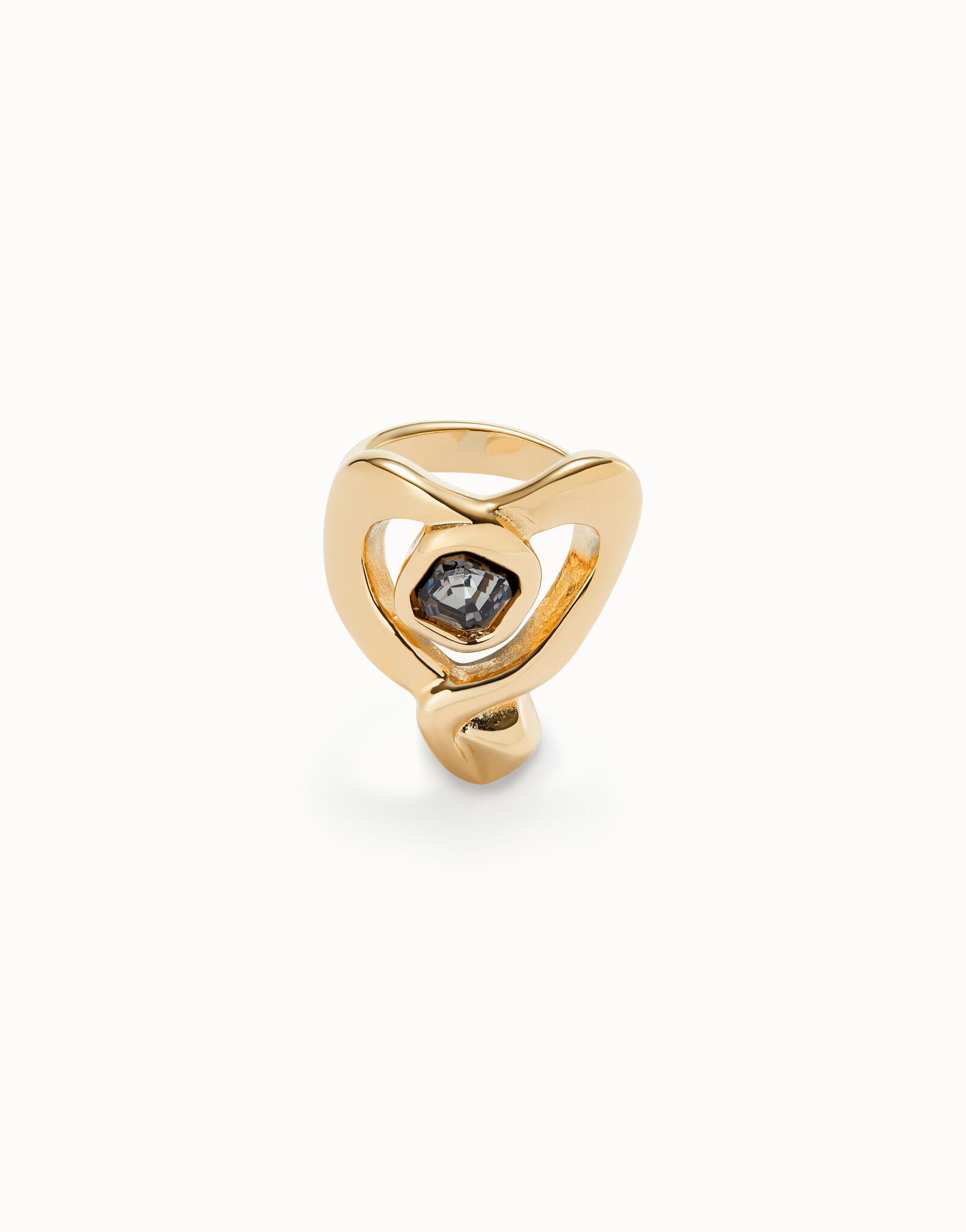 【美品/#15】 Uno de 50 ウノデシンクエンタ　シルバーボーンリング 美品/#15】 Uno de 50 ウノデシンクエンタ シルバーボーンリング