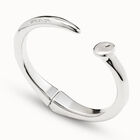 Nail shaped bangle bracelet
