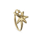 Bangle bracelet with starfish