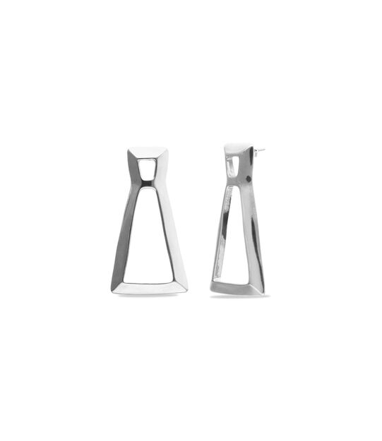 Triangular earrings