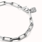 Rectangular link chain bracelet