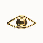 Big eye-shaped ring