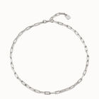 Short link chain charm necklace