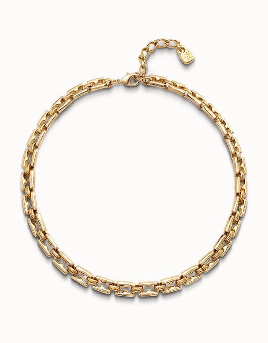 Necklace Yes Sir, Golden, large