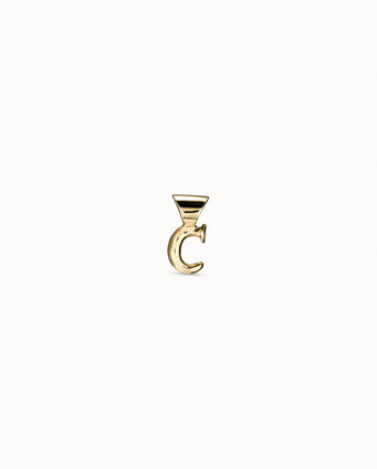 18K gold-plated Personalization collection charm