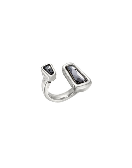 Anillo ba&ntilde;ado en plata de ley