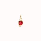 Charm with red stone