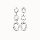 Drop earrings with 3 links