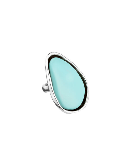 Anillo ba&ntilde;ado en plata de ley