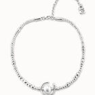 Short necklace with pearl