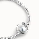 Short necklace with pearl