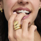 Rounded spiral ring