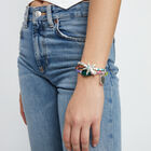 Multi strand beaded bracelet with a star