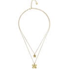 Double necklace with butterflies