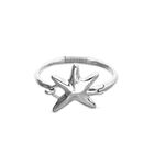 Bangle bracelet with starfish