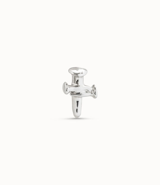 Cross Single Stud Earring