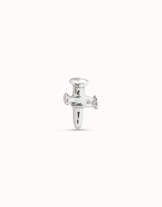 Cross Single Stud Earring