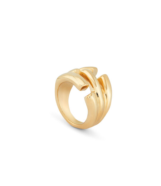 18K gold-plated ring