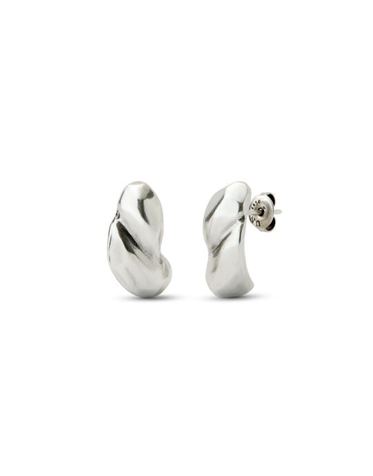 Chunky Twisted Stud Earrings