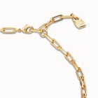 Short link chain charm necklace