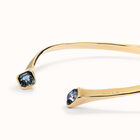 Necklace with black crystal