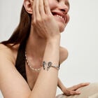 Cuff bracelet with wing detail
