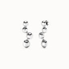 Drop earrings with beads
