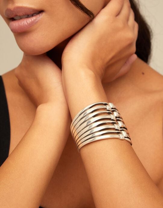 Bracelet MATCHING, Argent, large
