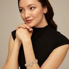 Curb link chain bracelet