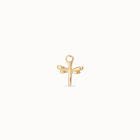 Dragonfly Single Hoop Charm