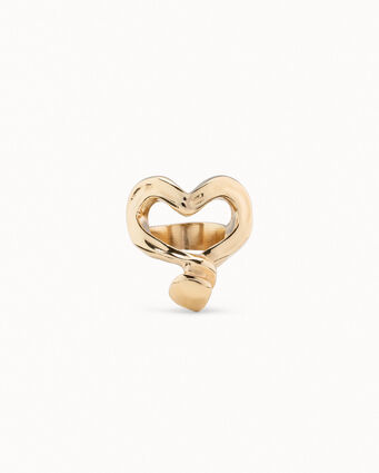 Anillo Corazón clavado