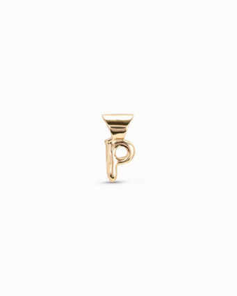 18K gold-plated Personalization collection charm