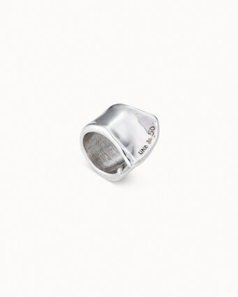 Sterling silver-plated split ring