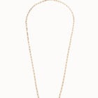 Long link chain charm necklace