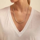 Collana maglie placcata argento Sterling