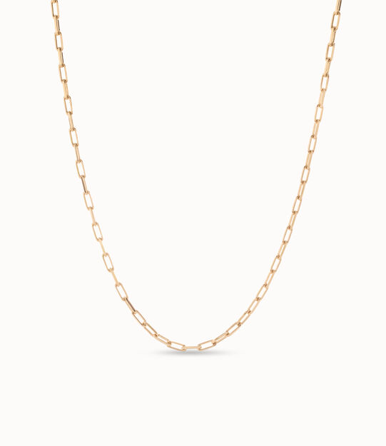 Catenina lunga placcata oro 18k