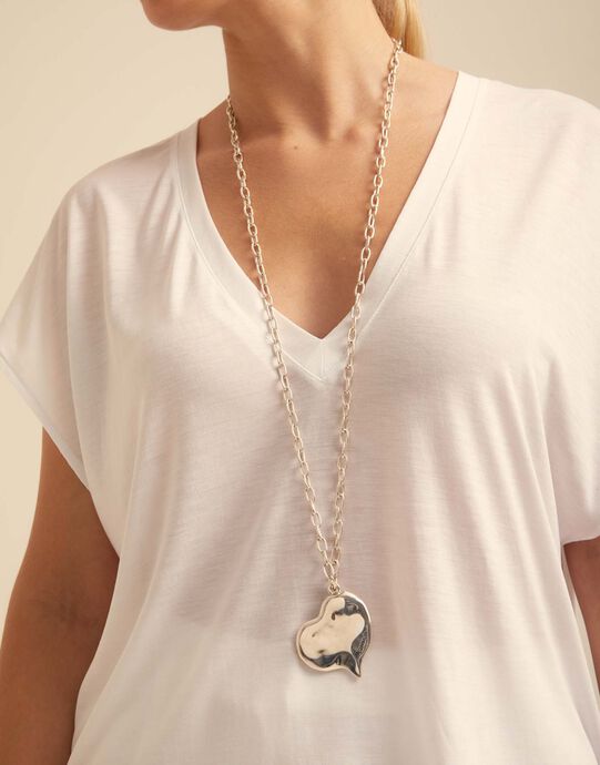 Necklace immensity, Silver, large