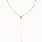 Long adjustable chain necklace
