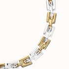 Square links chain bracelet