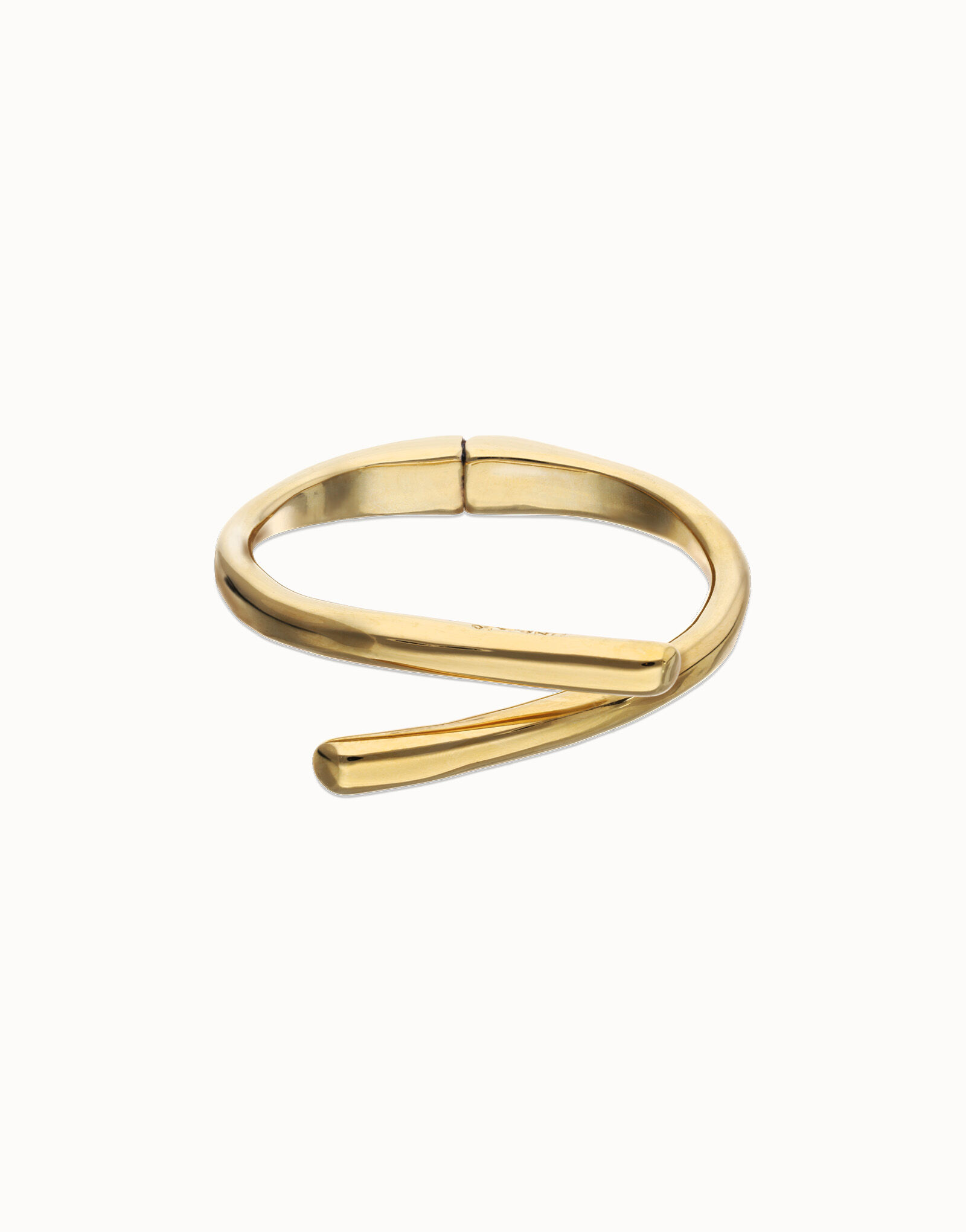 Bangle bracelet with three intertwined organic shapes | UNOde50