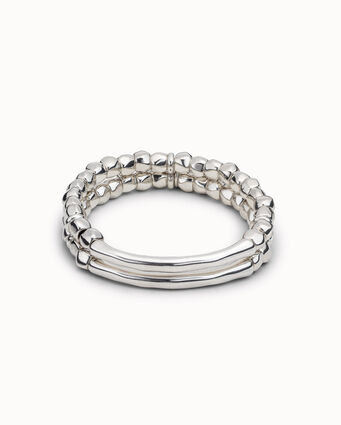 Sterling silver-plated bracelet