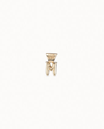 18K gold-plated Personalization collection charm