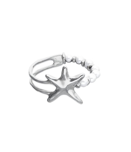 Bracelet with pearls and starfish