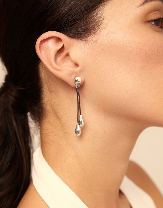 EarRing TE QUIERO A GOTAS, Silver, large