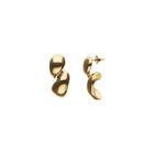 Chunky Double Teardrop Earrings