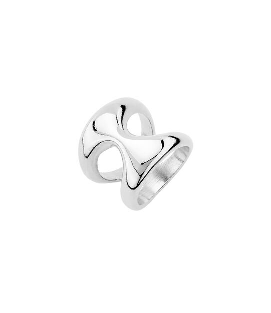 Anillo bañado en plata de ley